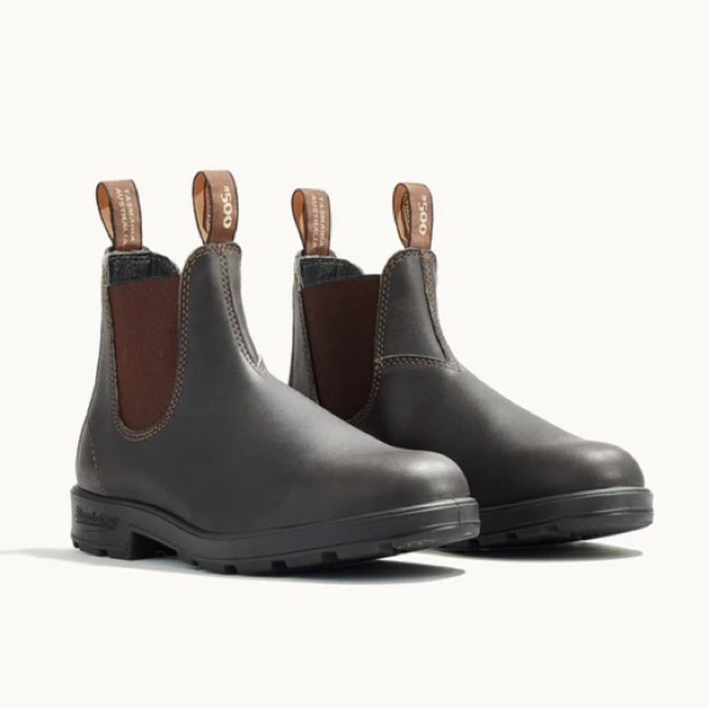 Blundstone Dark Brown Leather Boots